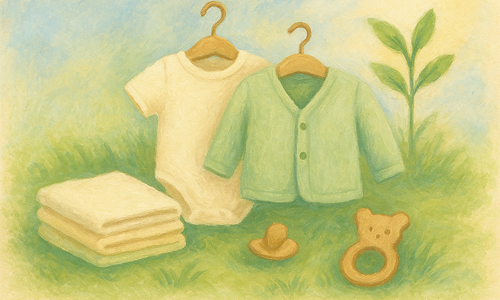 Roupas de algodão e sustentáveis