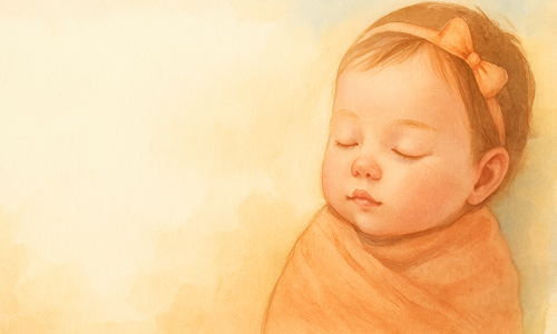 Imagem de uma bebê. Nomes femininos; nomes com significados